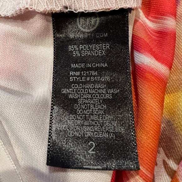 * Designer FRF Skirt stretch waistband multi colored  Maxi - Picture 6 of 7